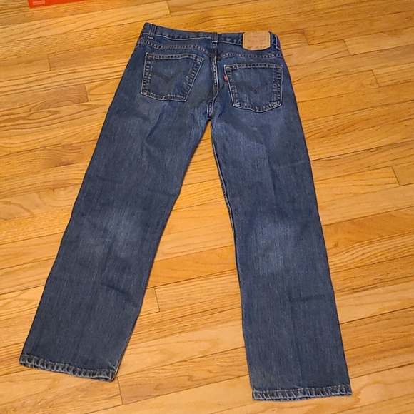 Levi's 505 Straight Jeans 28x28 - Picture 4 of 5